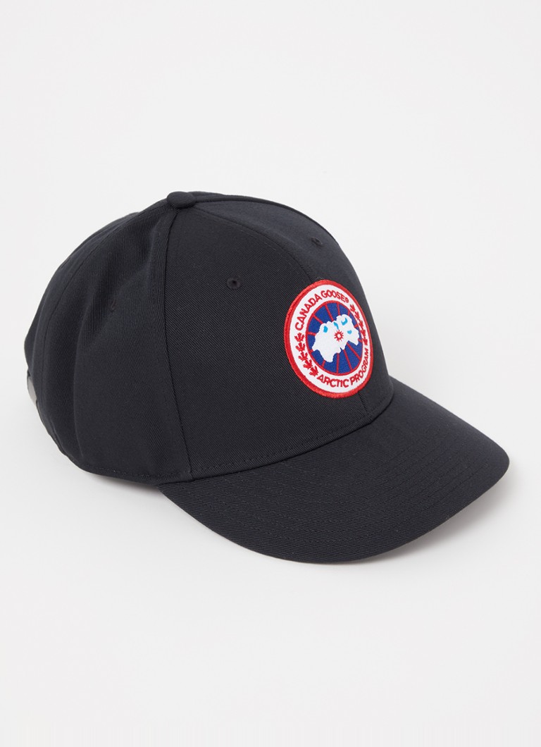 Canada Goose Arctic Disc pet met logo • Zwart • de Bijenkorf