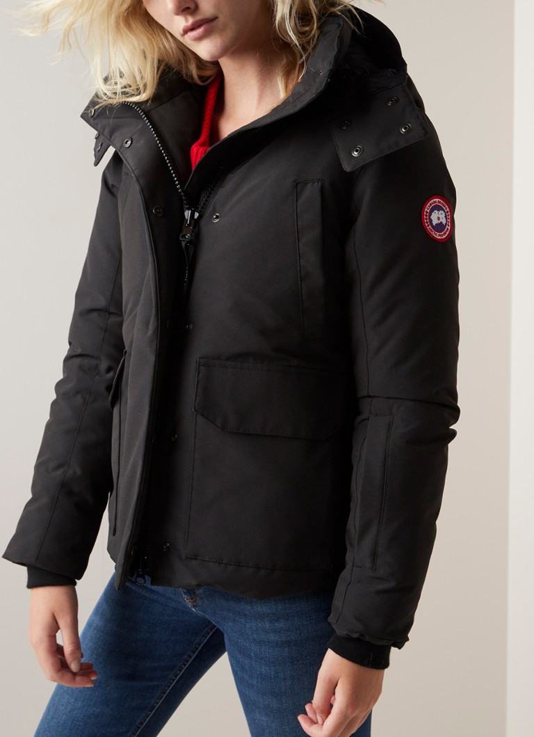 Impressionisme hoofdkussen Aanpassen Canada Goose Blakely parka met donsvulling • Zwart • de Bijenkorf