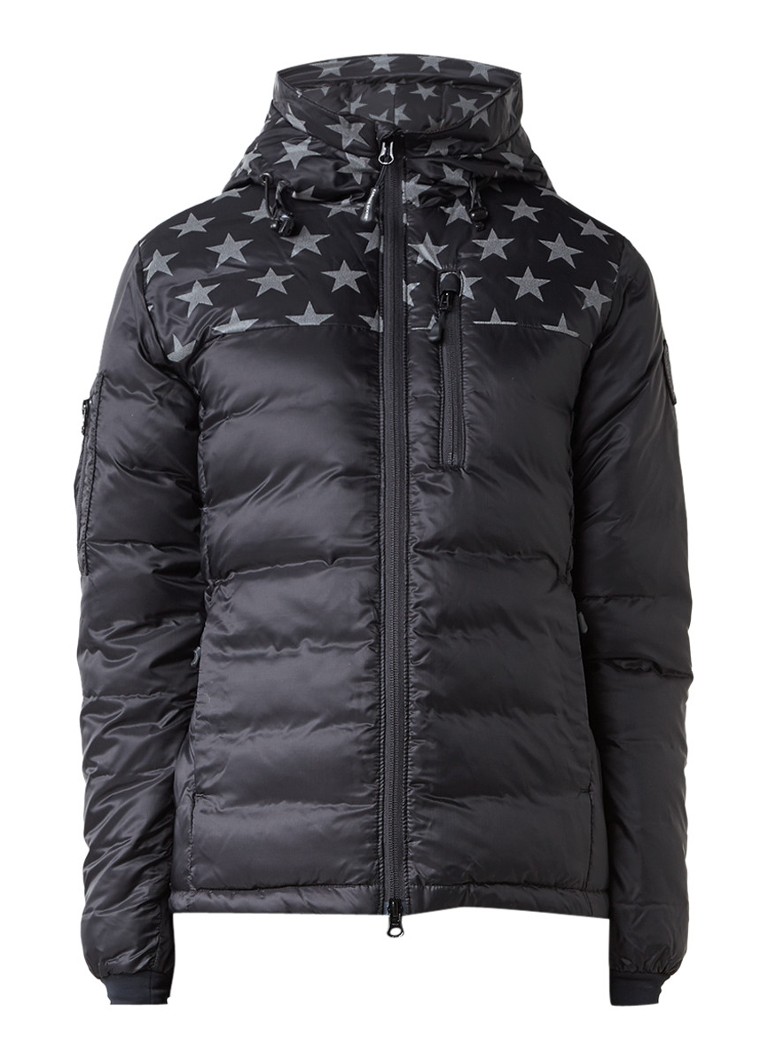 Canada Goose Crawford donsjack met sterrendessin