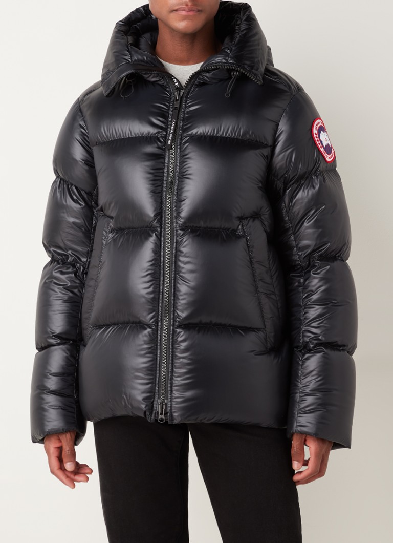 Canada Goose Crofton puffer jack met donsvulling • Zwart • de Bijenkorf