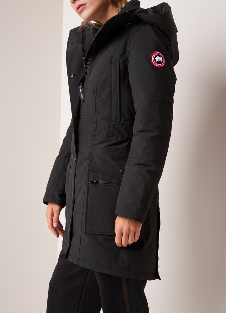 Canada Goose parka met • Zwart • de