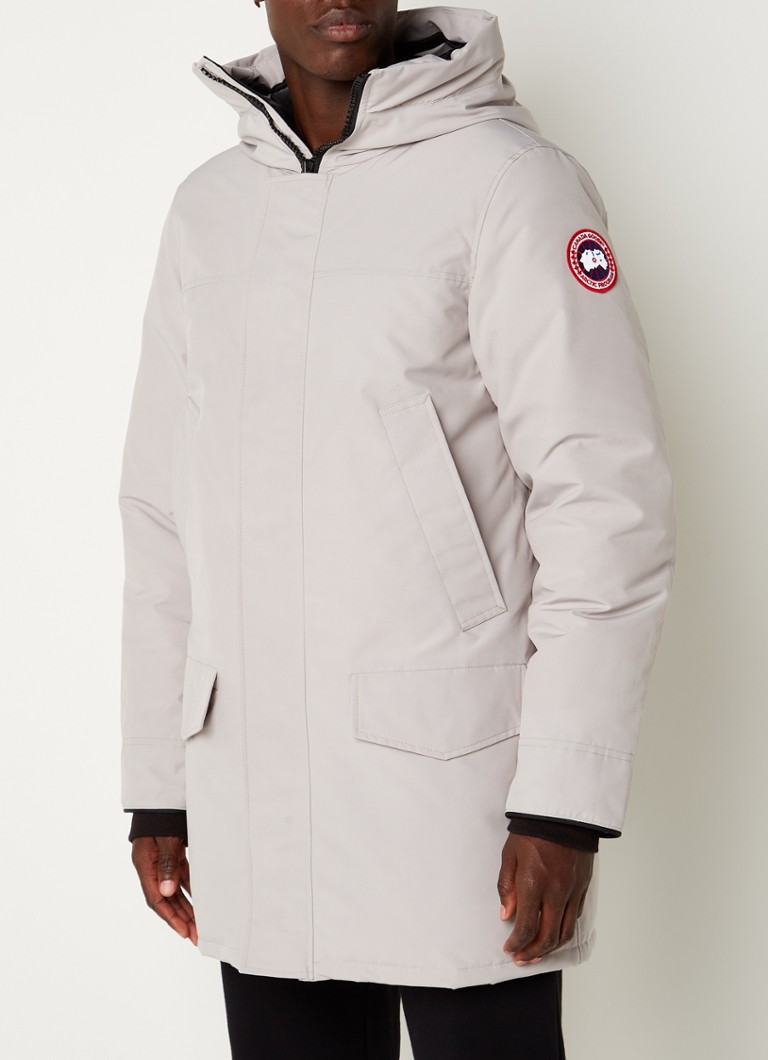 Canada Goose Langford gewatteerde jas met donsvulling en steekzakken • Beige • de Bijenkorf