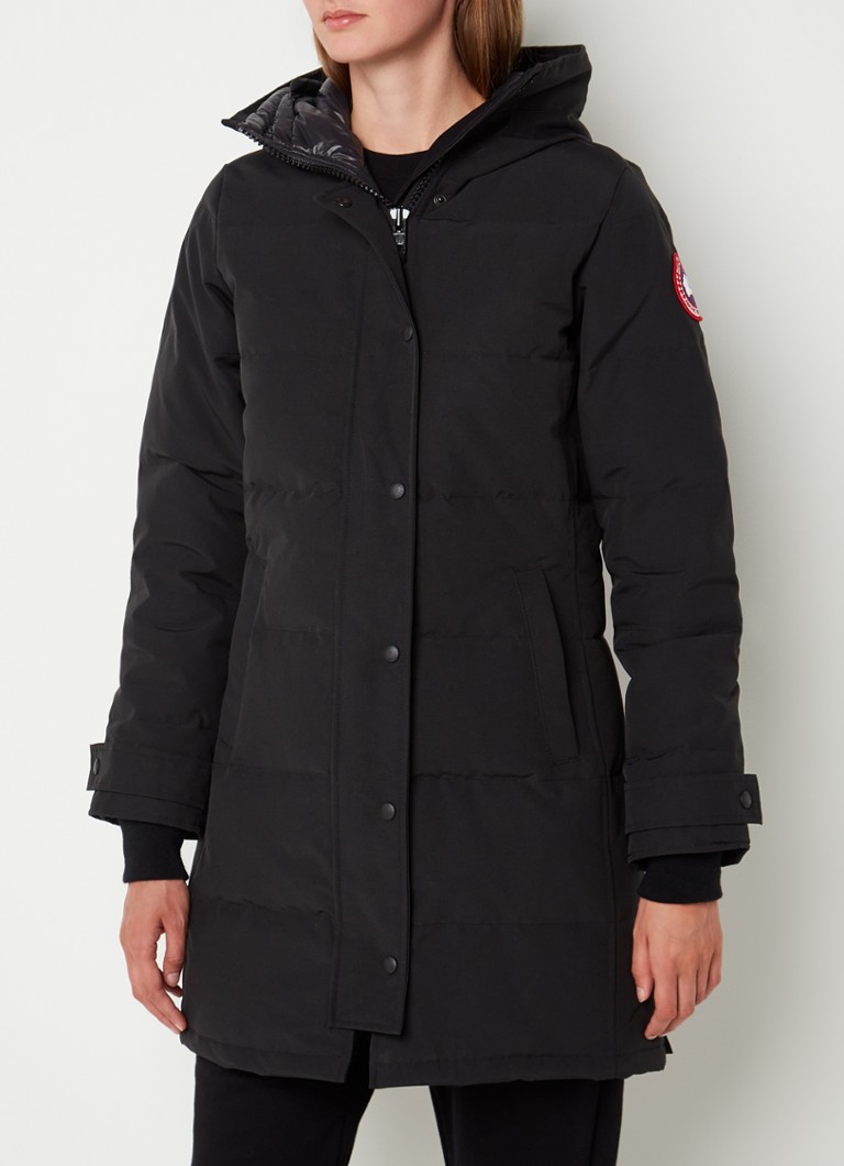 Canada Goose Shelburne gewatteerd parka met donsvulling • Zwart • de