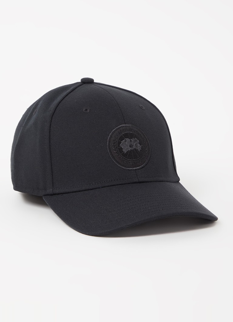 Canada Goose Tonal pet met logoborduring • Zwart • de Bijenkorf