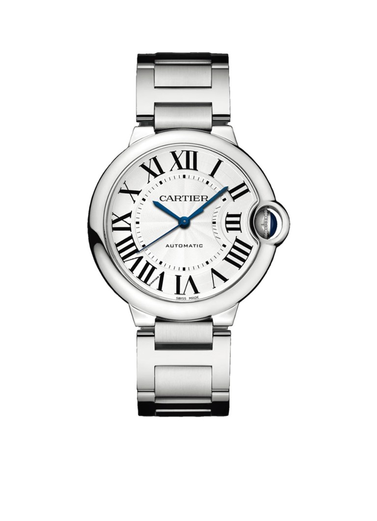 Cartier - Ballon Bleu de Cartier 36 mm horloge van staal W6920046 - Zilver