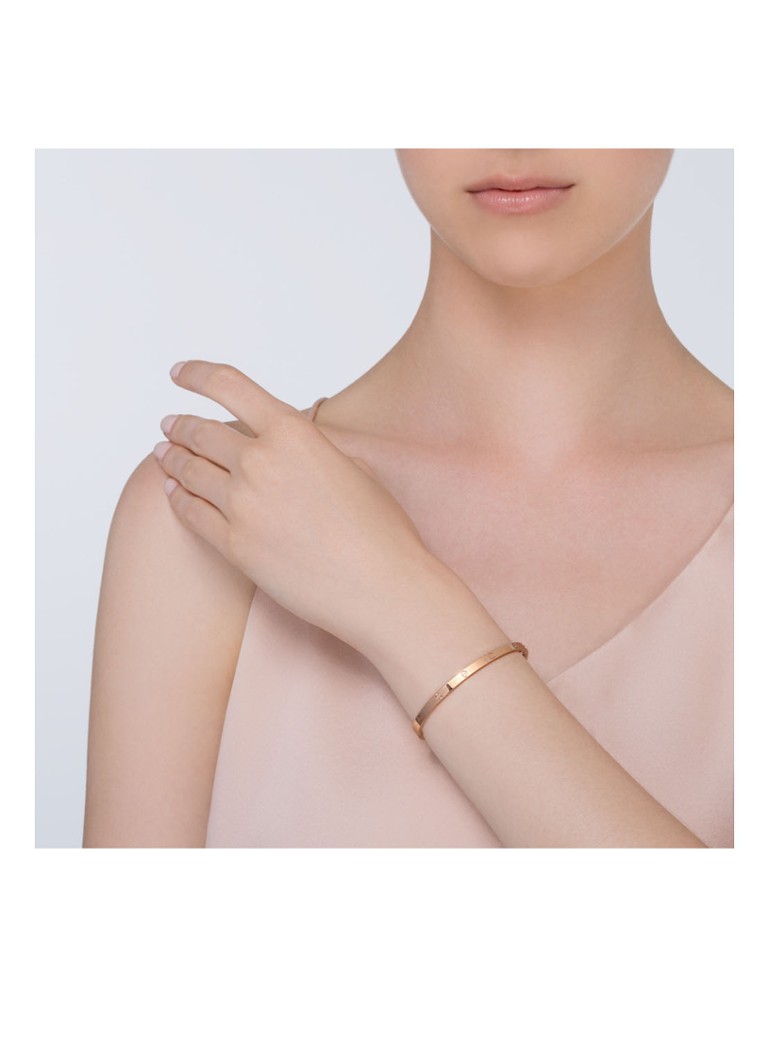 Tegen de wil schildpad Klagen Cartier Love armband van 18k roségoud CRB6047300 • Roségoud • de Bijenkorf
