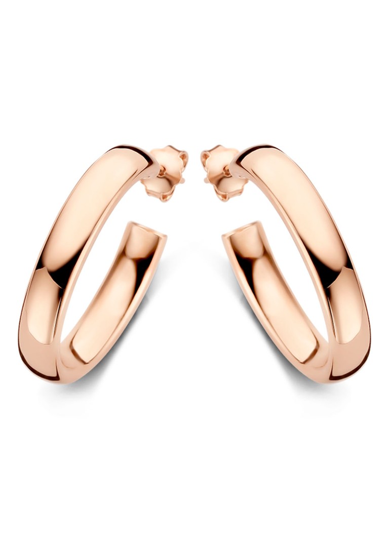 Casa Jewelry - Class oorringen verguld - Roségoud