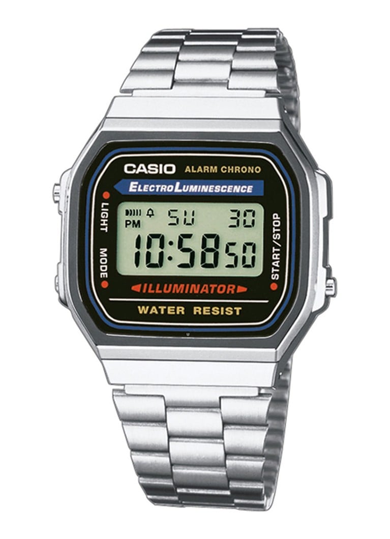 Casio - Horloge Retro A168WA-1YES - Zilver