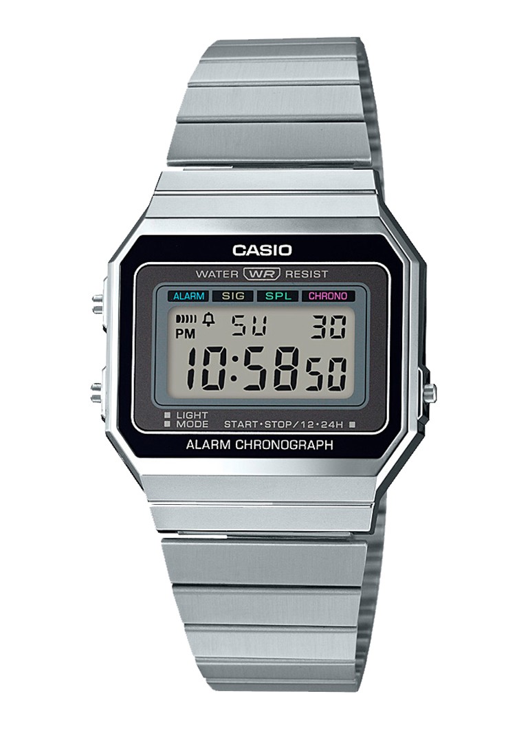 Casio - Vintage horloge A700WE-1AEF - Zilver