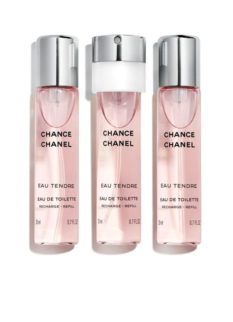 Chanel Eau De Toilette Twist And Spray Navulling Set Van 3 De Bijenkorf