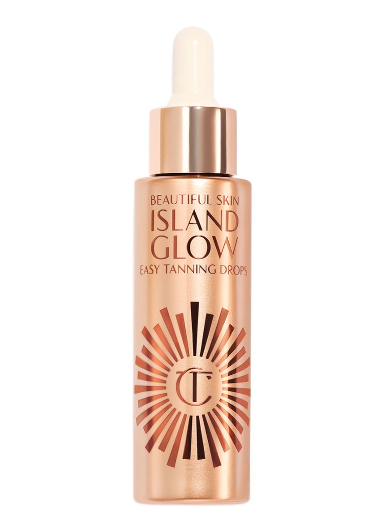 Charlotte Tilbury - Beautiful Skin Island Glow Drop - zelfbruiner voor het gezicht - Light/Medium