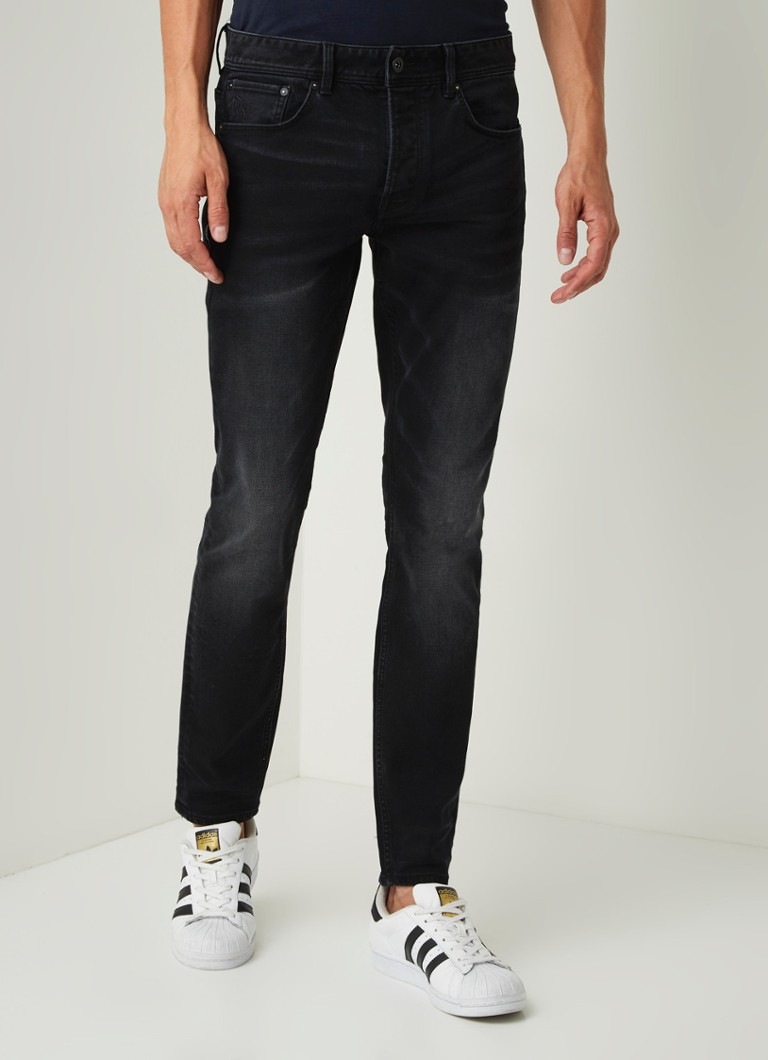 CHASIN' Ego Esko slim fit jeans met stretch • Zwart • de Bijenkorf