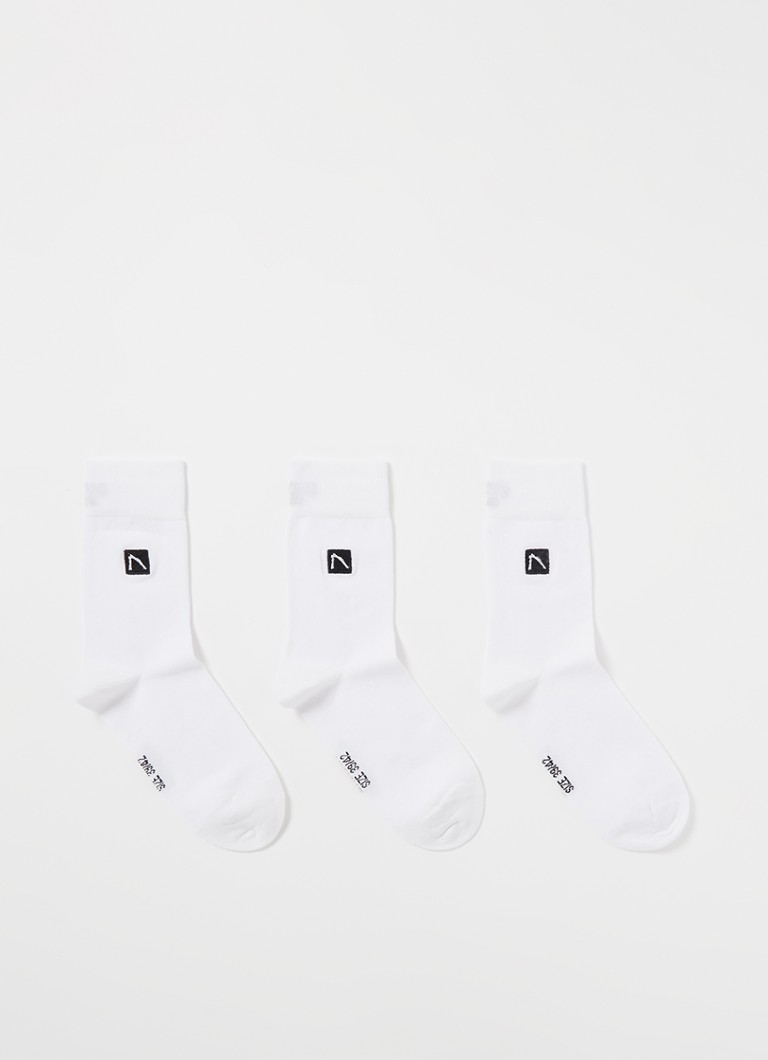 CHASIN' - Founder 2.0 sokken in 3-pack - Wit