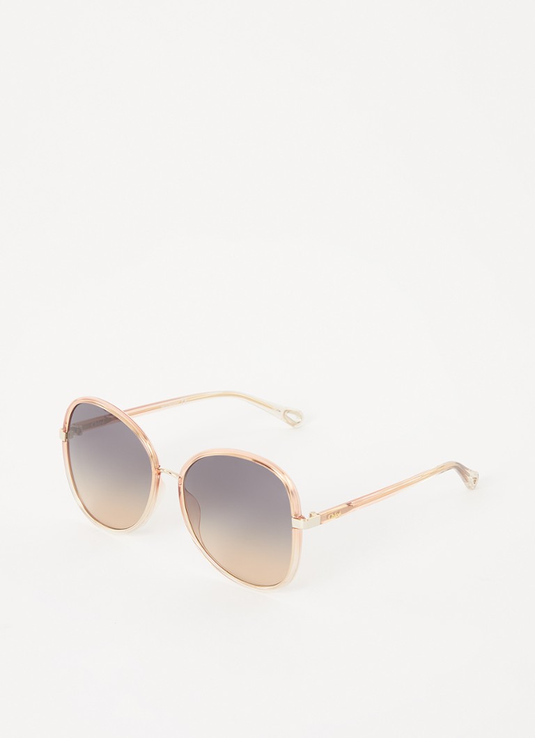 Chloé - Retro zonnebril CH0030S - Roségoud