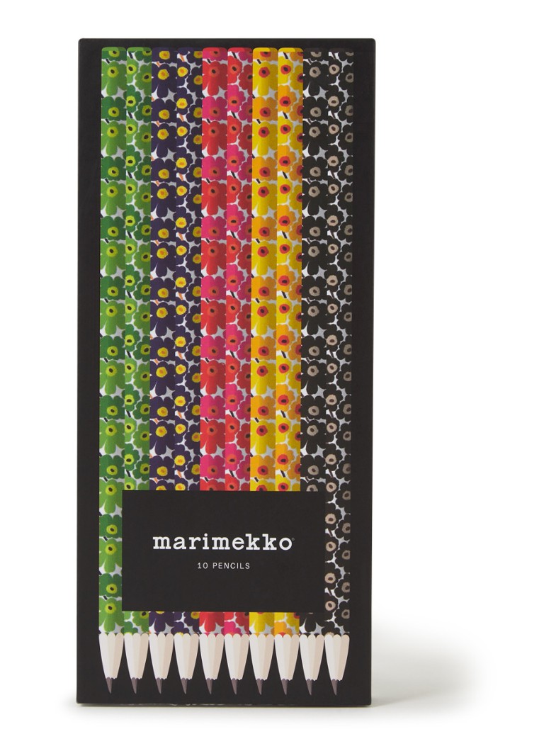 Chronicle Books - Marimekko potloden set van 10 - Multicolor