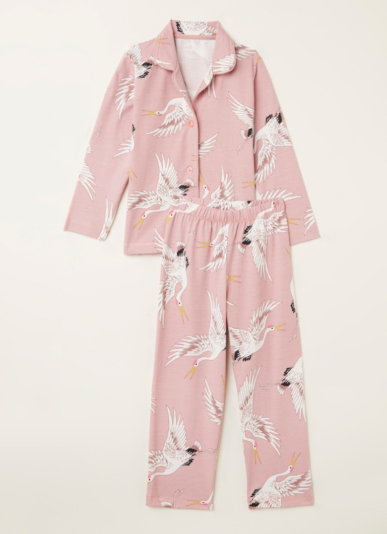 Claesen's - Pyjamaset met dierenprint - Roze