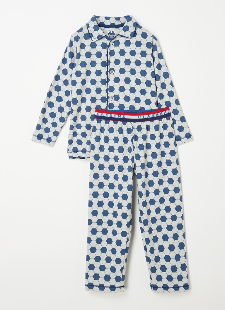 Claesen's - Pyjamaset met print - Grijs