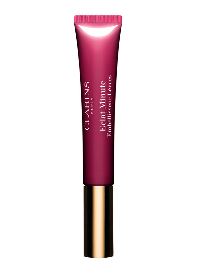 Clarins Eclat Minute Lip Enhancer lipgloss • 08 Plum • de Bijenkorf