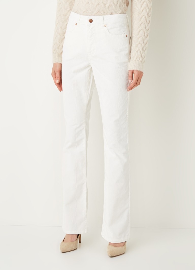 flared broek high waist