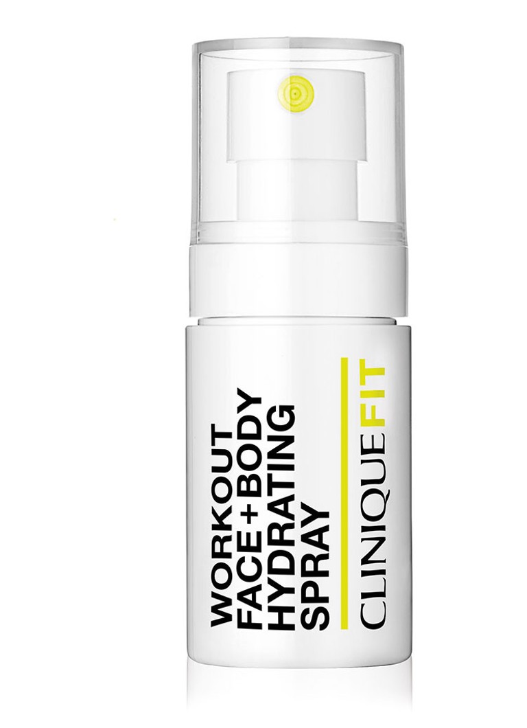 Clinique Workout Face + Body Hydrating Spray facemist • de Bijenkorf