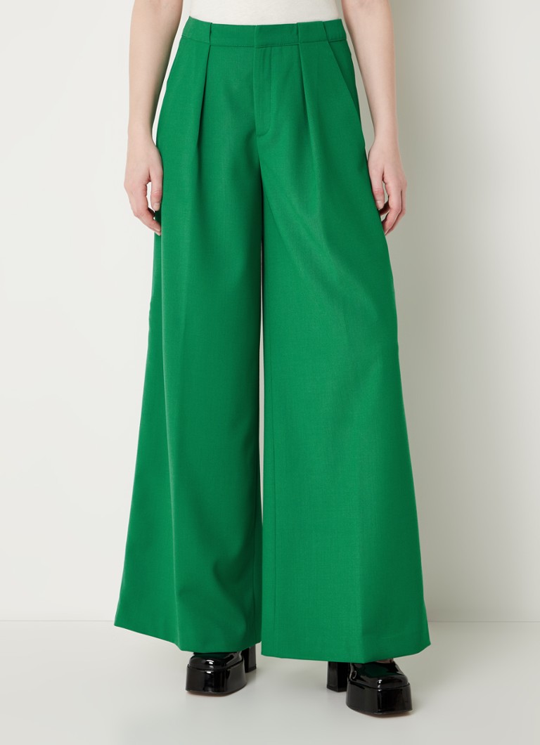 Pantalon Baggy Femme CLOSED - Taille EU 40, Bleu, En Soie - Coupe Slim 7/8 - Occasion Très Bon état