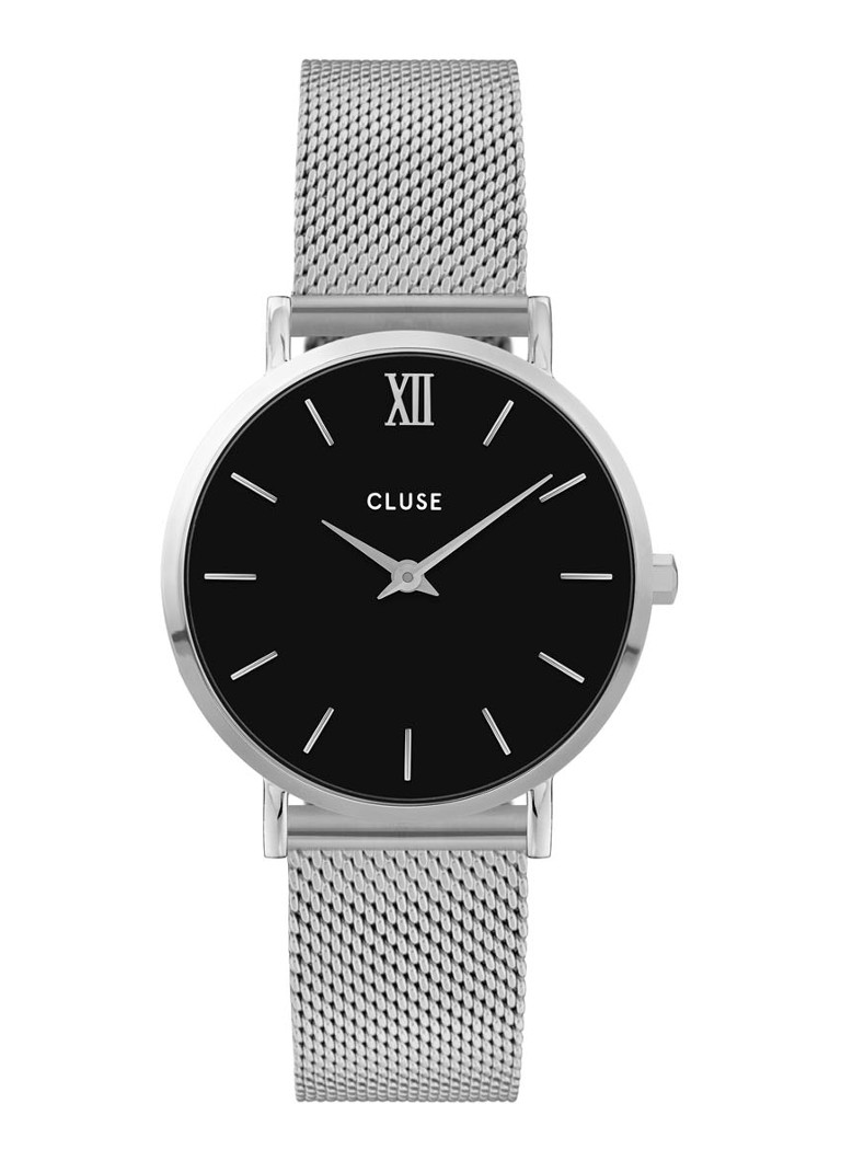 CLUSE - Minuit horloge CW0101203005 - Zilver