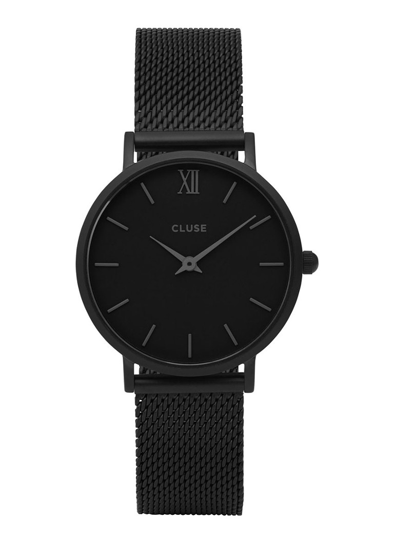CLUSE - Minuit horloge CW0101203012 - Zwart