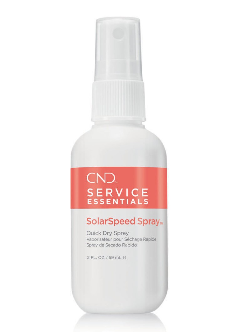 CND - SolarSpeed Spray - verzorgende nagellak droogspray - null