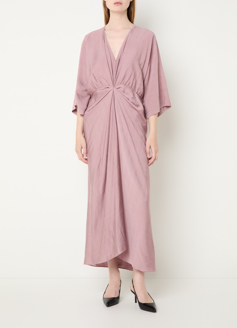 Vikarin maxi-jurk met V-hals, Swamp, 38 Vikarin maxi-jurk met V-hals, Swamp, 38