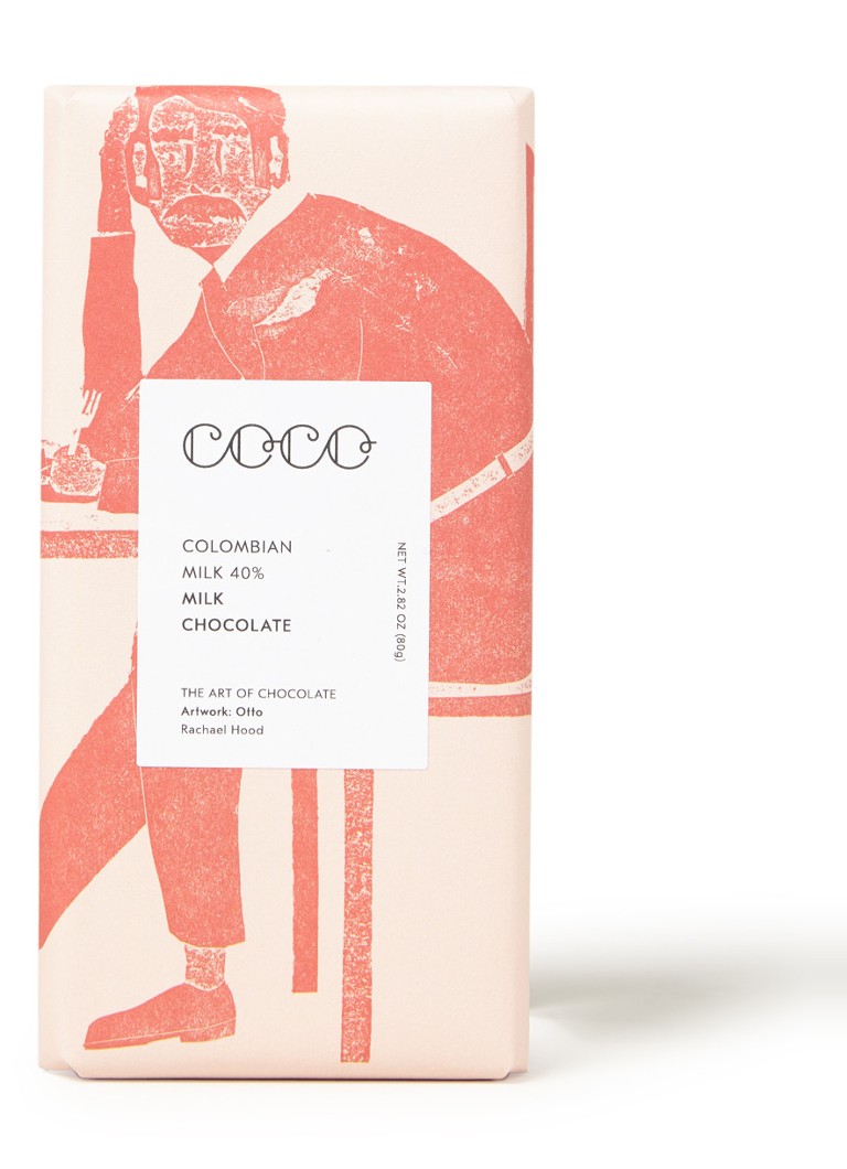 Coco Chocolatier Colombian Milk 40 melkchocolade 80 gram • de Bijenkorf