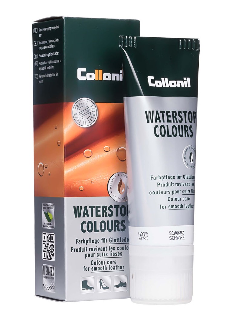 Collonil - Leer Crème Zwart 75 ml - Zwart