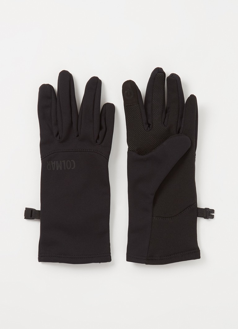 Colmar - Handschoenen met logo en touchscreen functie - Zwart