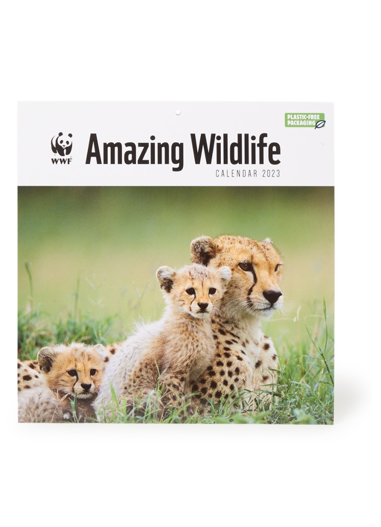 Comello Amazing Wildlife WWF kalender 2023 • Groen • de Bijenkorf