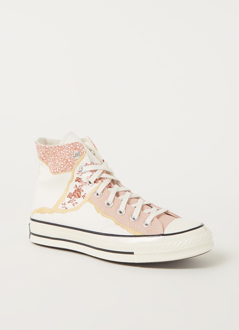 converse chuck flower