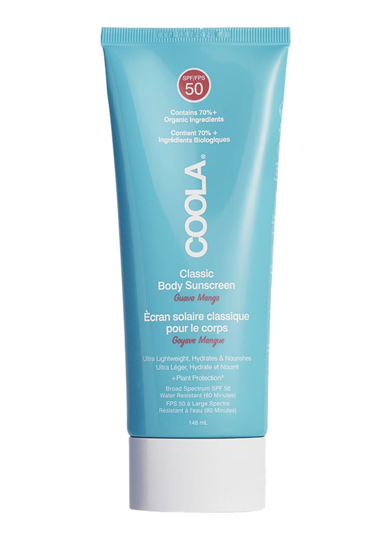 Coola - Classic Body Organic Sunscreen Lotion SPF50 Guava Mango - zonnebrand - null