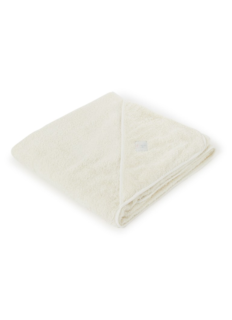 Crisp Sheets - Baby badcape van biologisch katoen - Gebroken wit