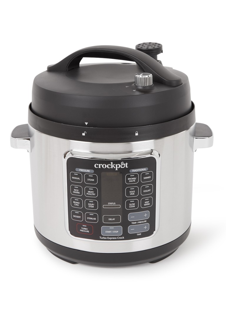 Crock-Pot - Express Pot Turbo multicooker 5,6 liter CR062 - Zilver