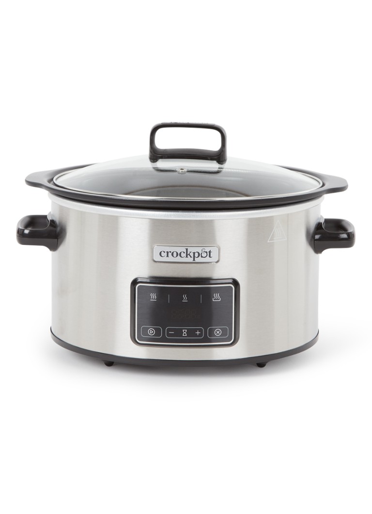 Crock-Pot - Sizzle & Stew Digital slowcooker 3,5 liter CR111 - Metallic