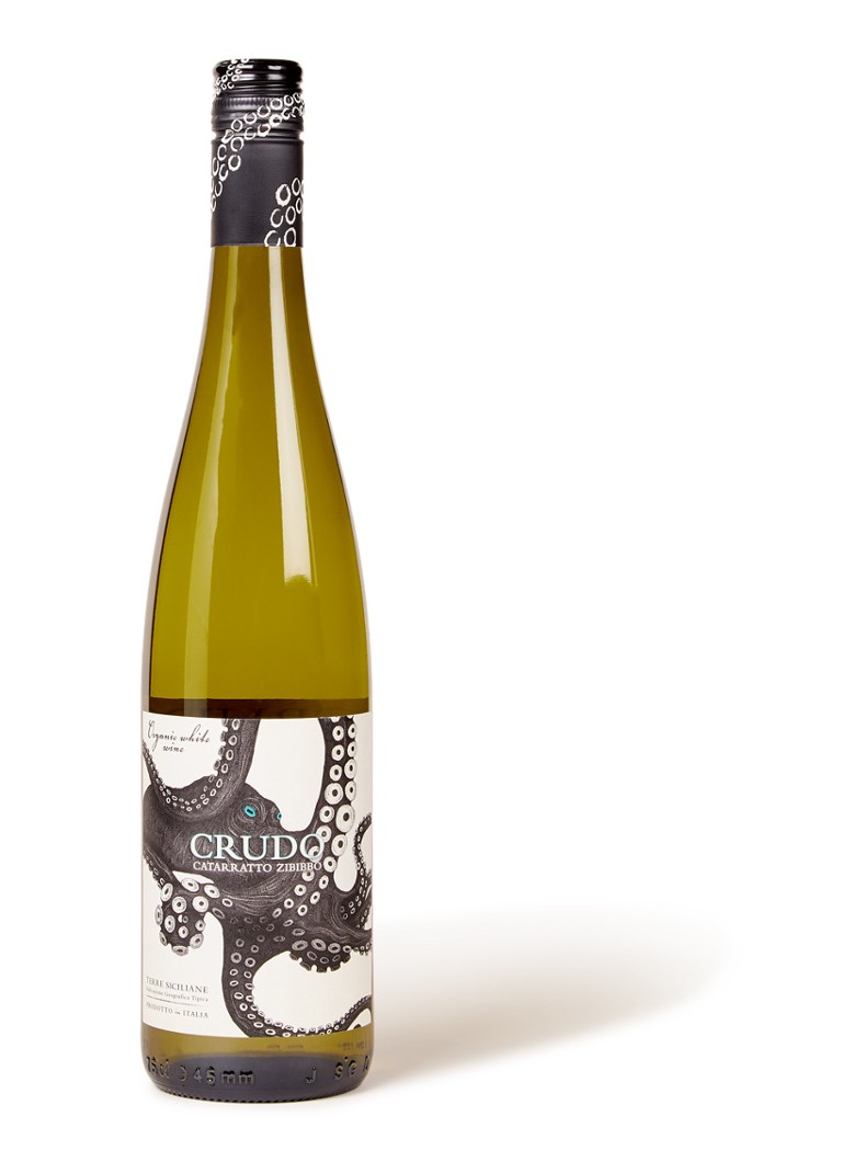 Crudo - Catarratto Zibibbo biologische witte wijn 750 ml - null
