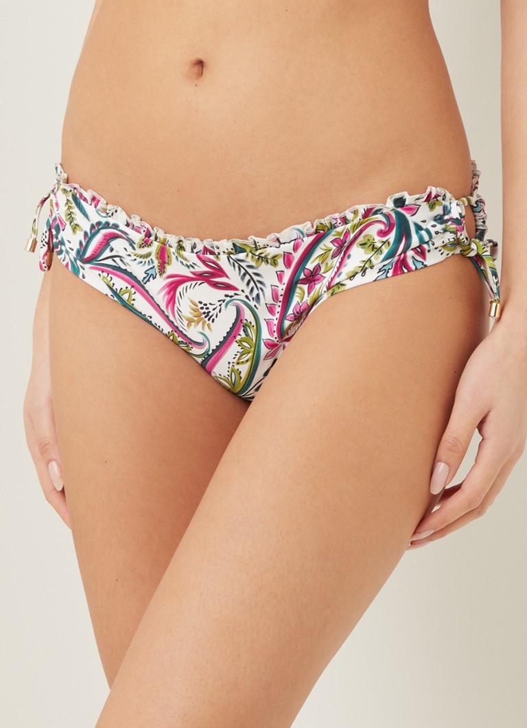 Cyell Bikinislip Met Bloemenprint • Gebroken Wit • De Bijenkorf