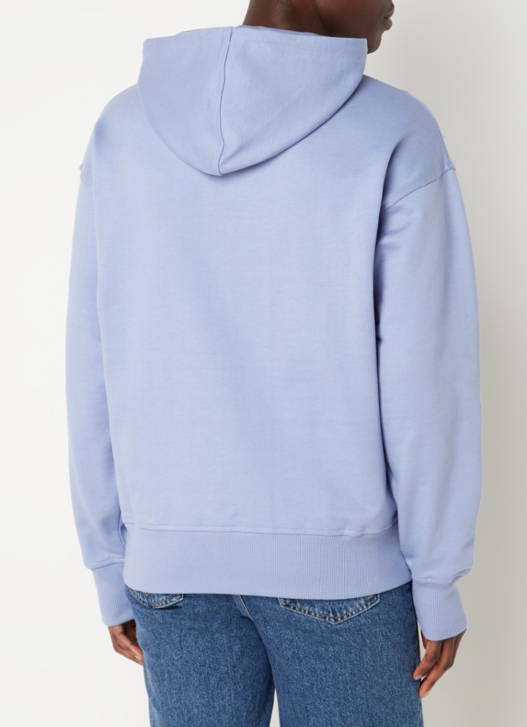 Daily Paper Elevin hoodie met logoborduring • Lavendel • de Bijenkorf