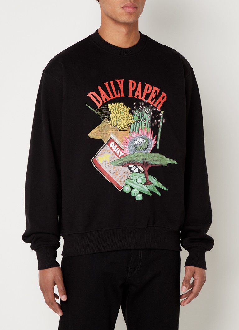 Daily Paper Red Green Sweater