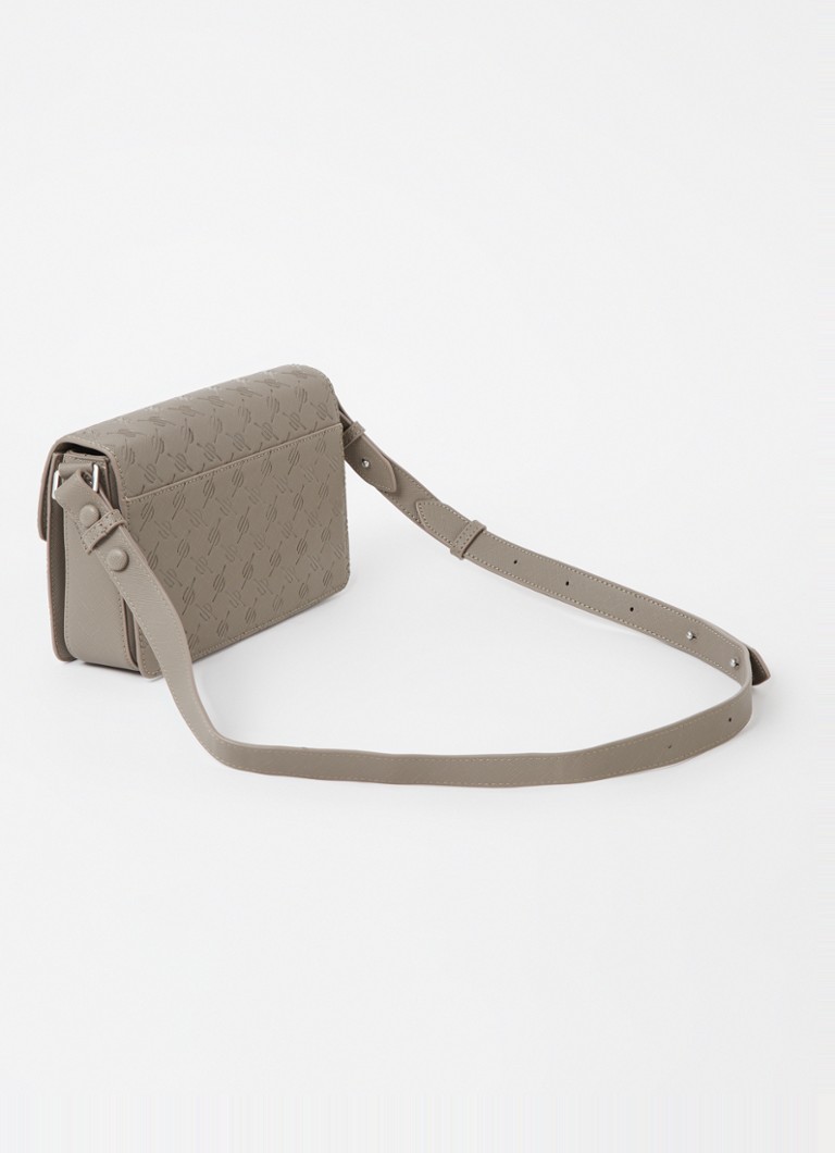 DAILY PAPER Crossbody bag MERU MONOGRAM in black