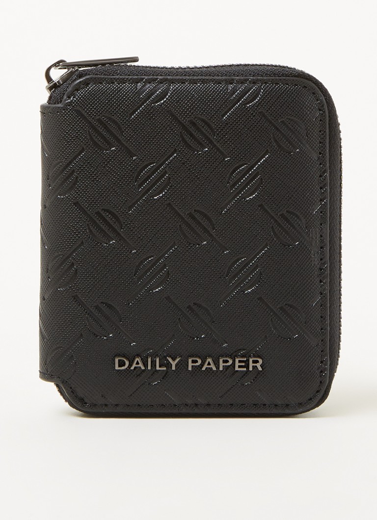 Daily Paper - Nolano portemonnee met logoprint - Zwart