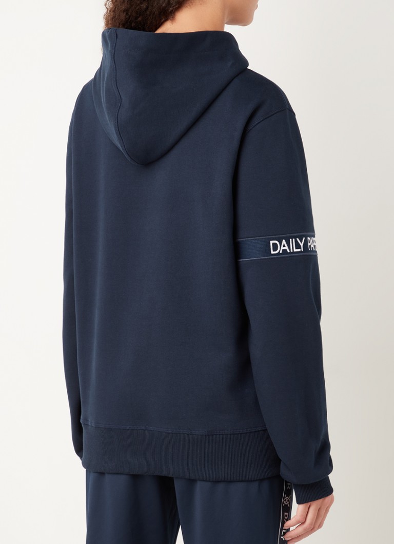 donker blauw hoodie
