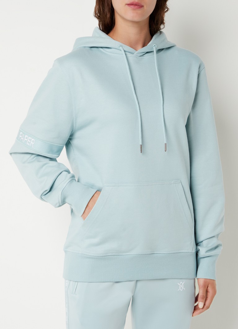 humor bedriegen Haas Daily Paper Tonal Captain hoodie met logo • Mint • de Bijenkorf