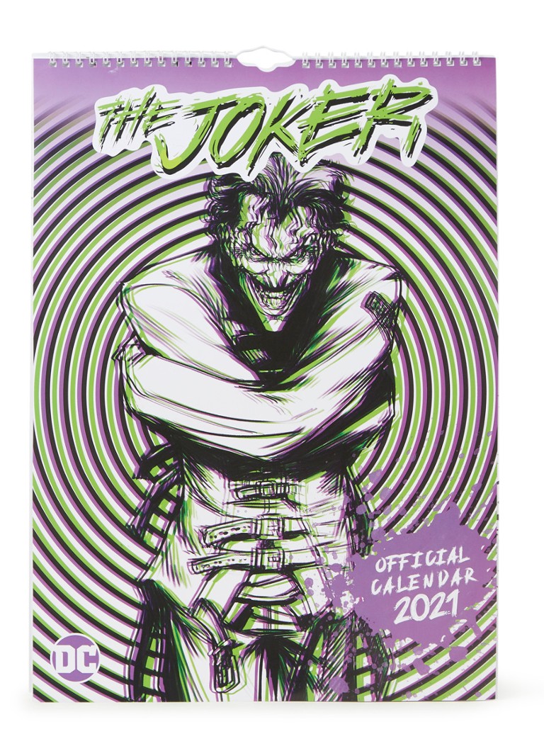 Danilo Joker Kalender 2021 Paars De Bijenkorf jokers kalender 2021