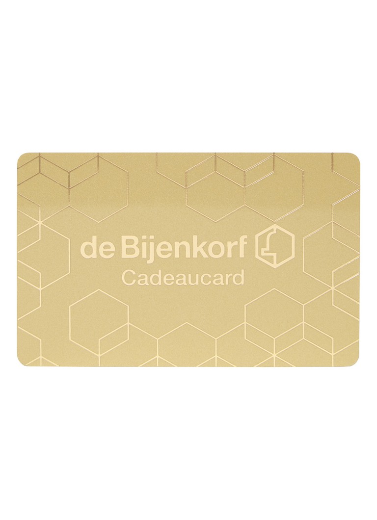 De Bijenkorf Cadeaucard Verkrijgbaar Van 5 Tot 100€ • Goud • De Bijenkorf