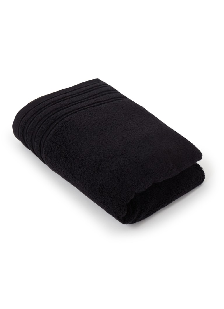 de Bijenkorf Home - Evolution badlaken - 580 gr/m2 - 100 x 150 cm - Zwart