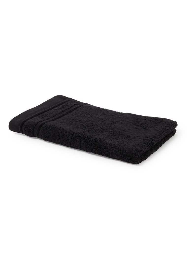 de Bijenkorf Home - Evolution gastendoek - 580 gr/m2 - 30 x 50 cm - Zwart